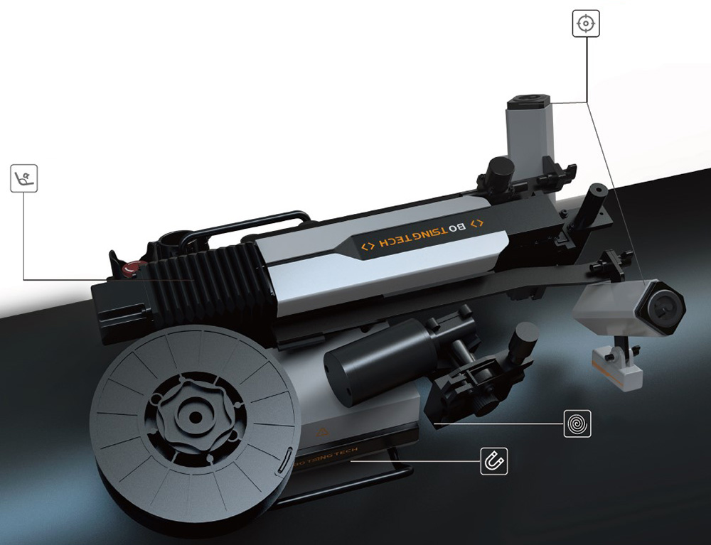 2 trackless unguided pipe welding robot 03